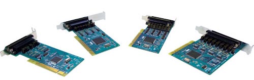 SENA DirectPort Multi-port Serial Cards. Serielle PCI Multiportkarten mit bis zu acht RS232 oder RS422 / RS485 Ports